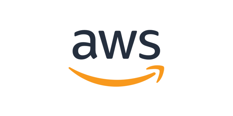 Logo voor Amazon Web Services (AWS) on-demand cloud-computing platforms