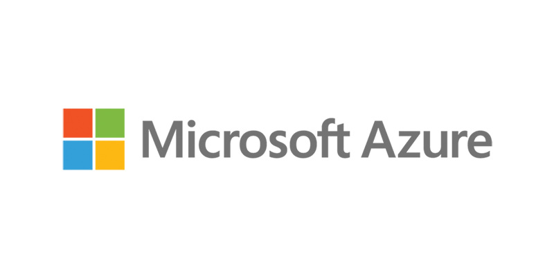 Logo voor Microsoft Azure cloud-computing service