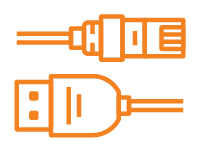 Pictogram van USB-connectors