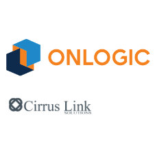 Onlogic和Cirrus链接徽标