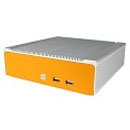 Logic Supply ML400 Orange Fanless Computer