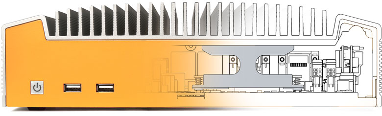 ML600G-50 Interior Heatsink Wireframe