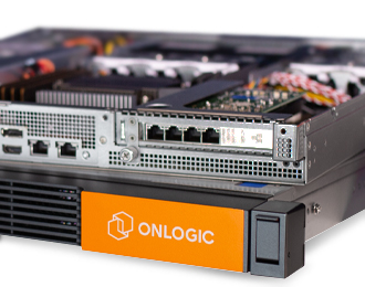 AC101 OnLogic Industrieller 1U Edge-Server