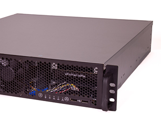 2U Rackmount Scalable Xeon Edge Server with PCIe expansion