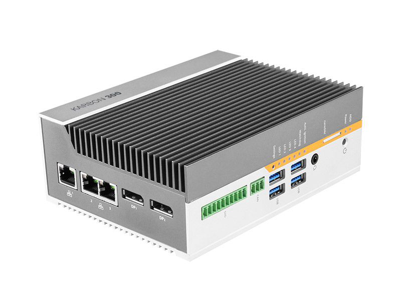 The Karbon 300 rugged computer by OnLogic with extensive I/O
